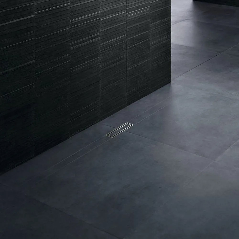 GEBERIT CleanLine sprchový žľab s možnosťou obloženia, kompletážna súprava, dĺžka 18,8 cm, brúsená ušľachtilá oceľ, 154.455.00.1