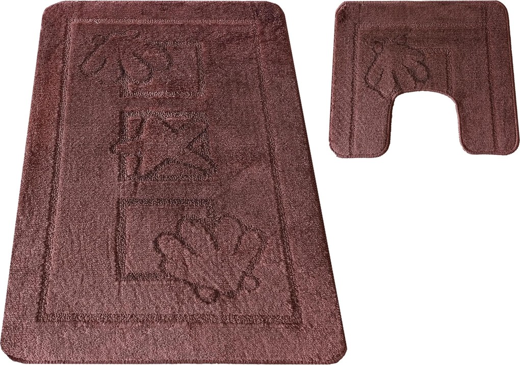 DY Kúpeľňová zostava Montana s výrezom, farba Maritime Brown