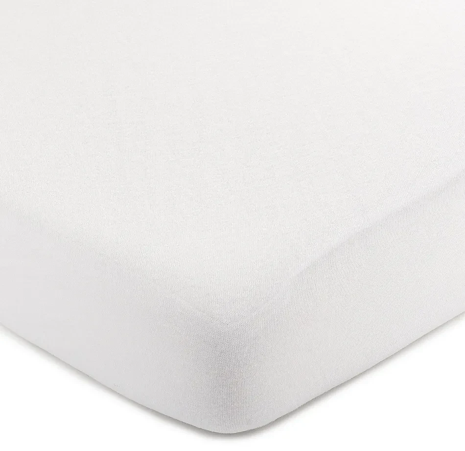 4Home jersey prestieradlo biela, 100 x 200 cm