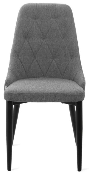 Jedálenská stolička LOUIS QUILTER sivá 848945