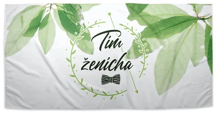 Sablio Uterák Tím ženícha Motýlek - 50x100 cm