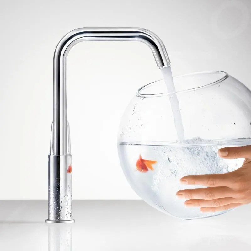 Hansgrohe Focus E2, umývadlová batéria s otočným výtokom, chrómová, HAN-31519000