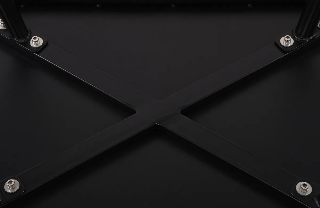 Konferenčný stolík Velva - v45 x 80 x 45 cm - Čierna