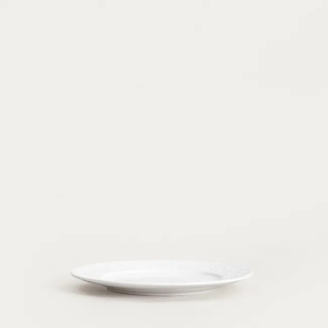 Dezertný tanier BENO biely 772481