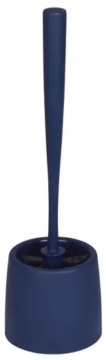 BISK Erga Ida, toaletná WC kefa z plastu na postavenie, tmavá modrá, ERG-08333