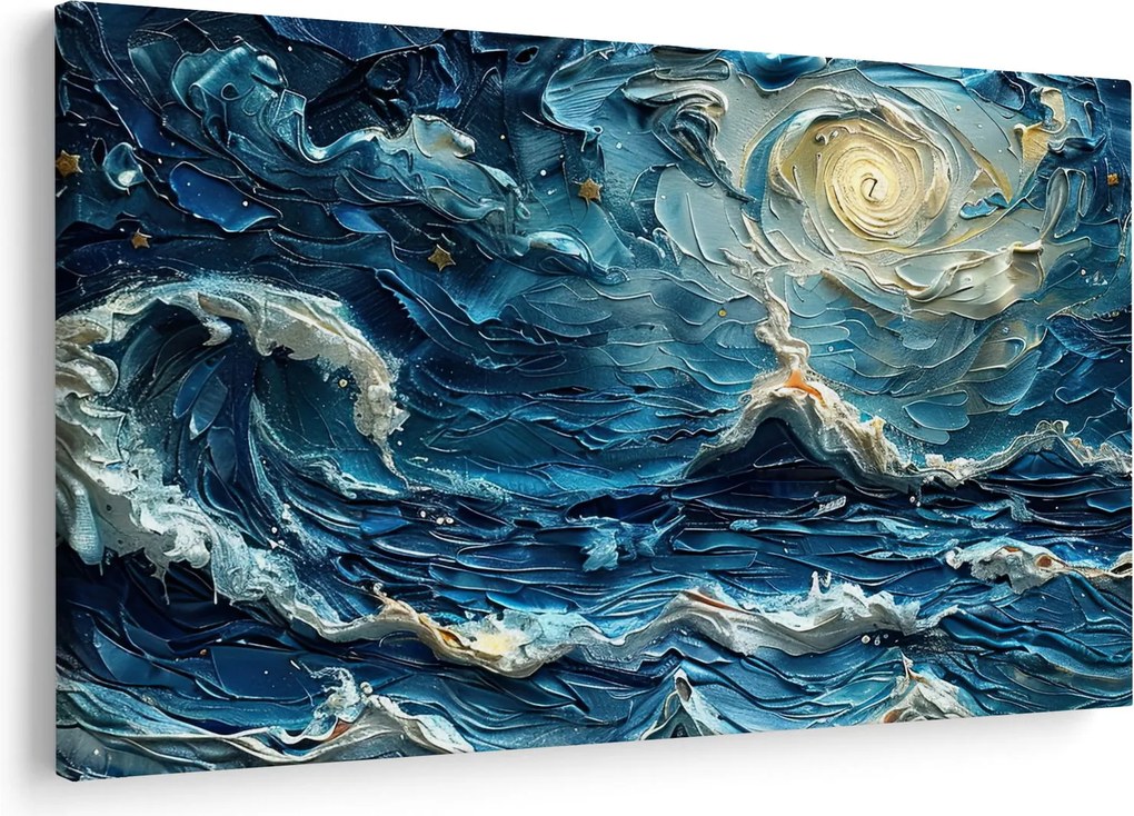 Obraz - Maľba oblohy a mora (90x60 cm)