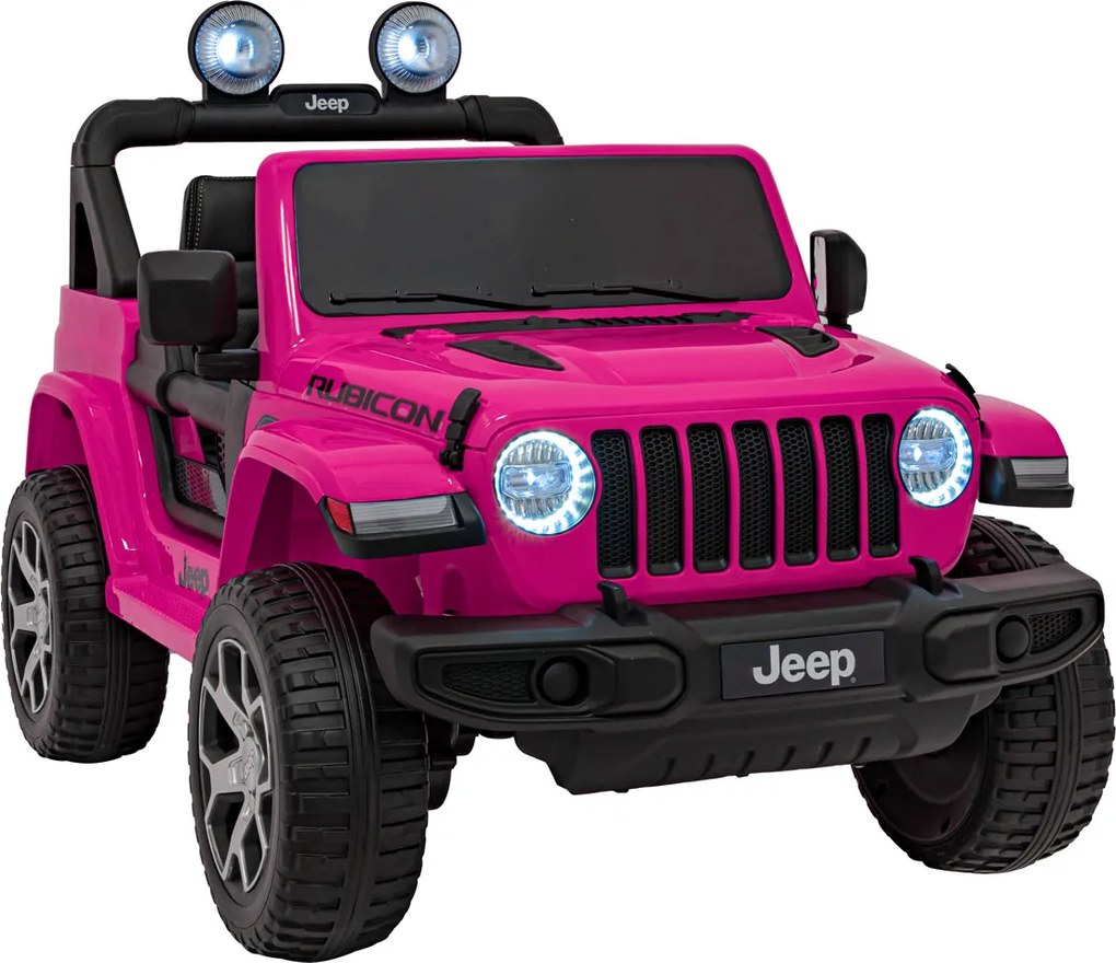 Ramiz Auto Jeep Wrangler Rubicon ružové