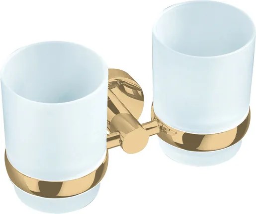 RAV SLEZÁK Colorado držiak kefiek zlatá COA0202Z