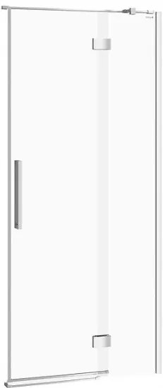 Cersanit Crea, krídlové dvere do otvoru 90x200 cm (pravé), 8mm číre sklo, chrómový profil, S159-006
