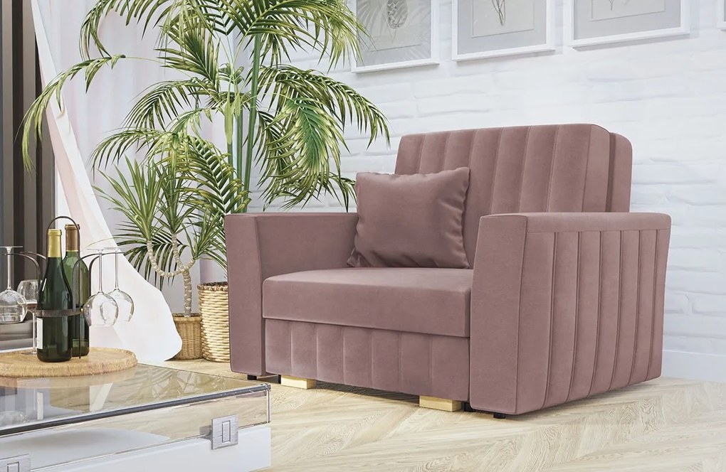Kreslo Clivia Glam I, Dostupné poťahy: Paros 02