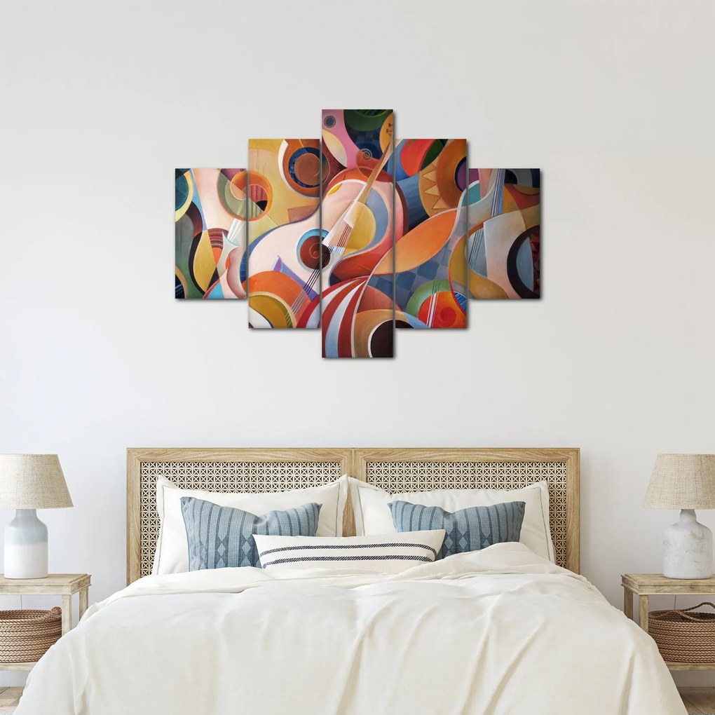 Obraz - Hudobný abstrakt (150x105 cm)