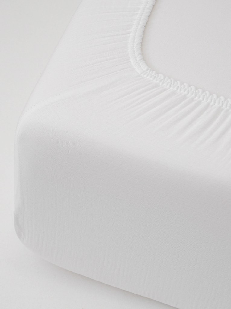 Mušelínová plachta Alexia 90 x 200 cm - biela