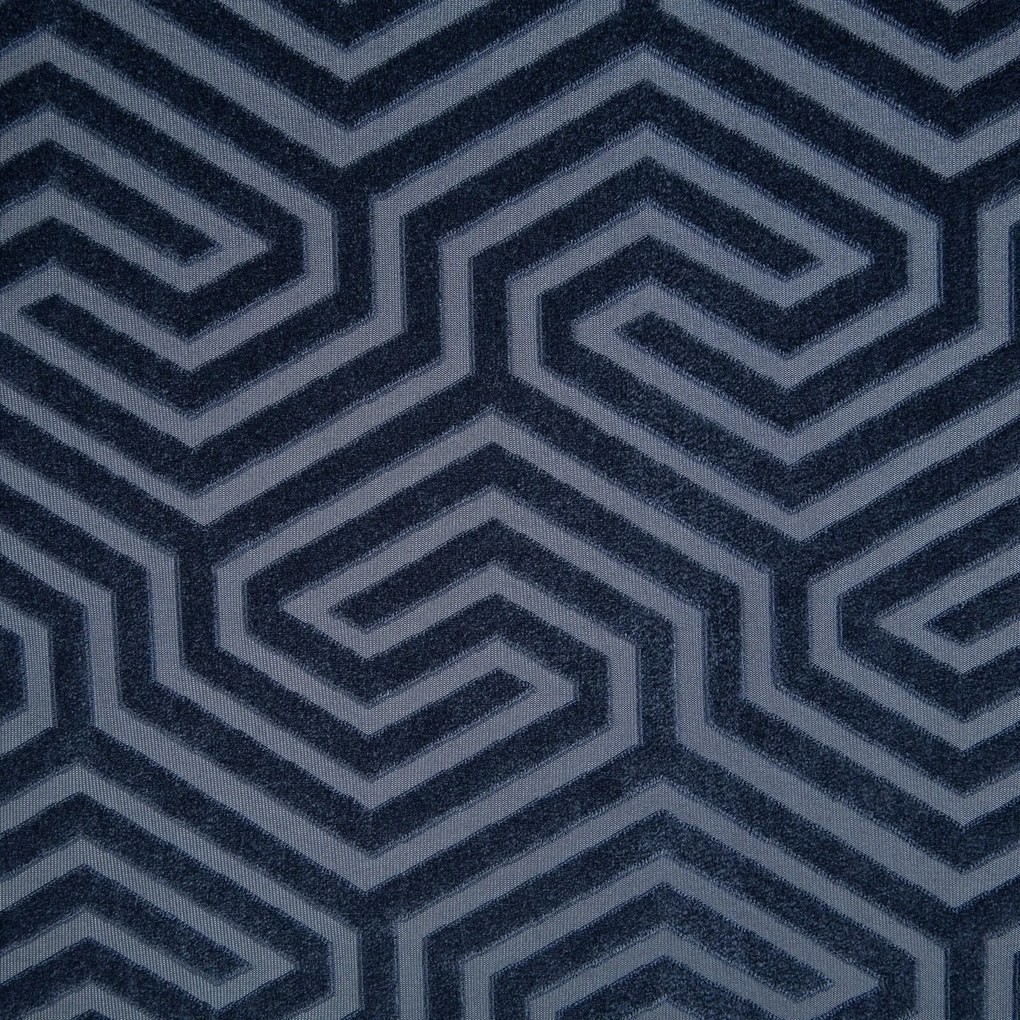 ZÁVES NA KRÚŽKOCH PIERRE CARDIN INGA 140X250 CM TMAVOMODRÁ