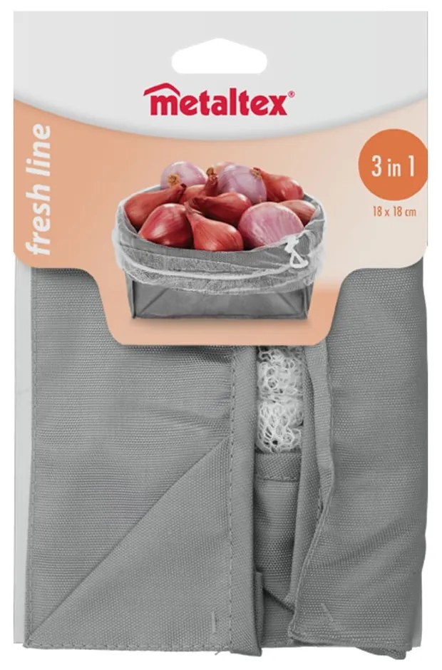 Skladací box na potraviny Metaltex, 18 × 18 cm