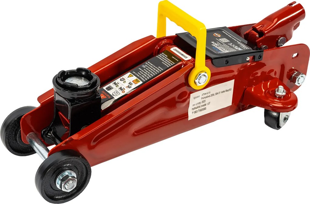 XTLINE Hydraulický pojazdný zdvihák + kufr | 1,5 t