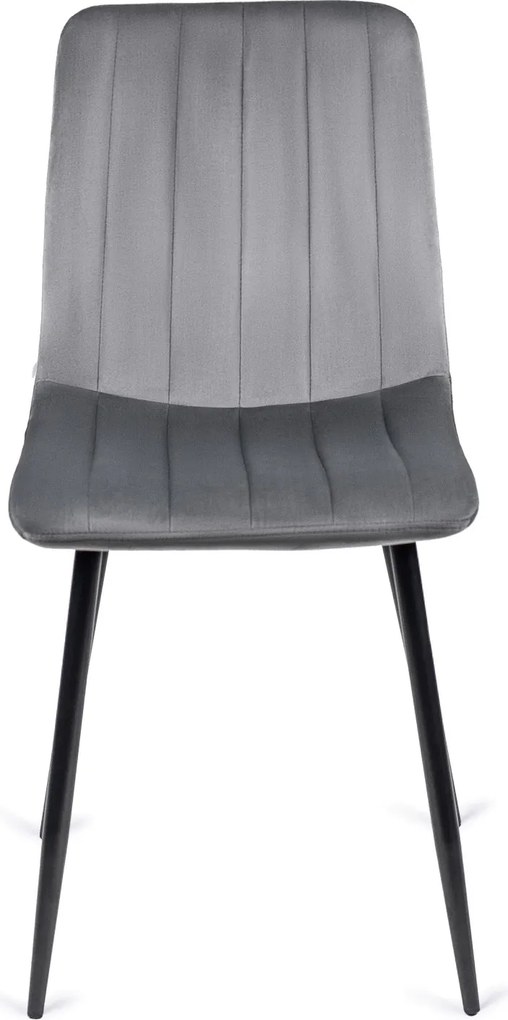 Čalouněná jídelní židle IBIS šedá