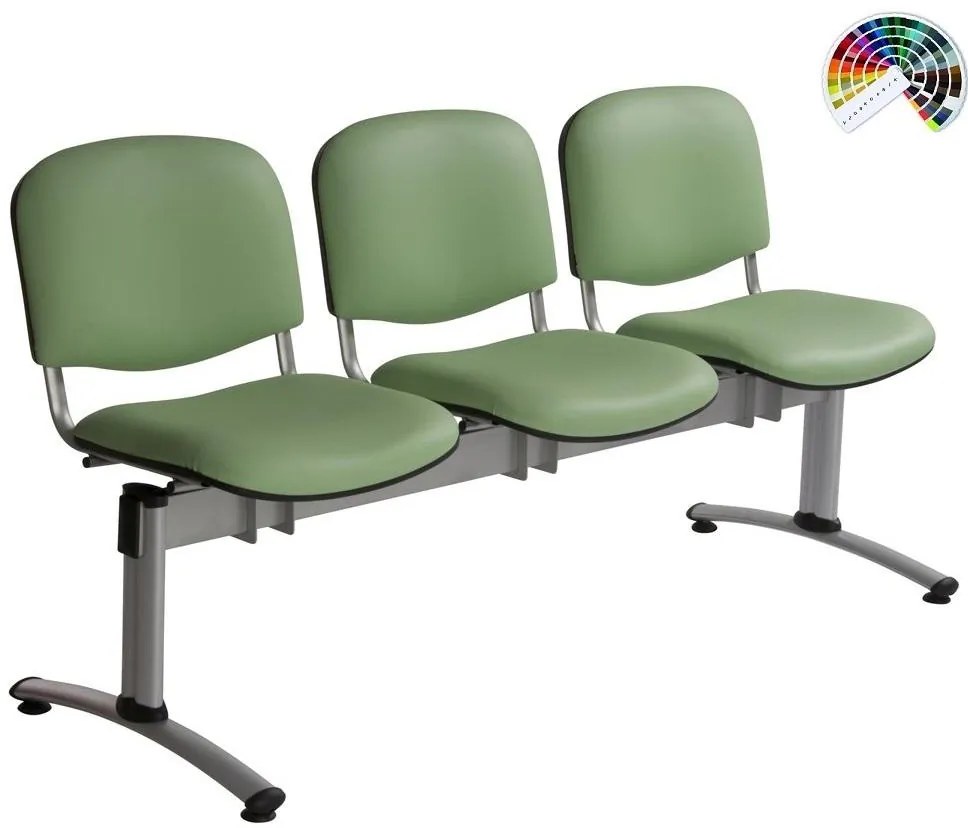 Trojmiestna lavica multised IMPERIA ISO čalúnenie KOŽENKA Arizona