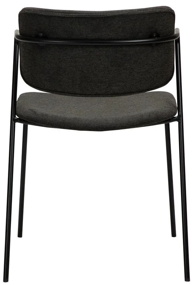 Čierna jedálenská stolička Zed – DAN-FORM Denmark