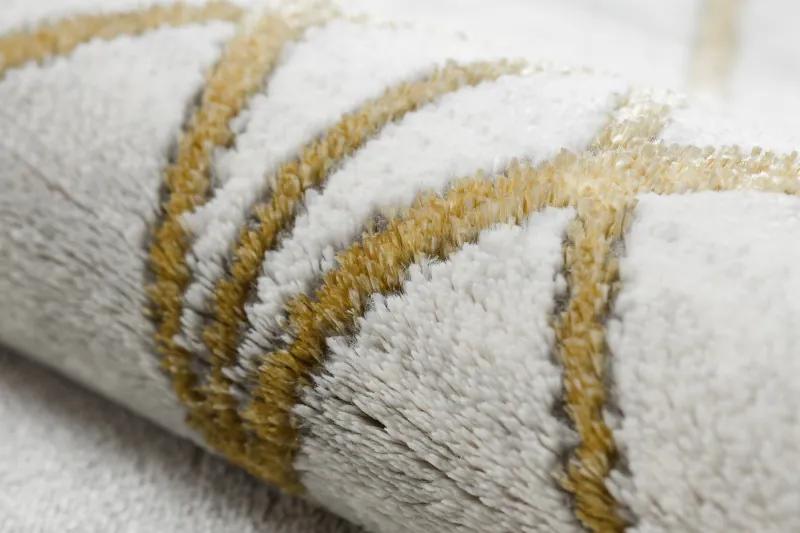 Dywany Łuszczów Kusový koberec Emerald 1010 cream and gold - 140x190 cm