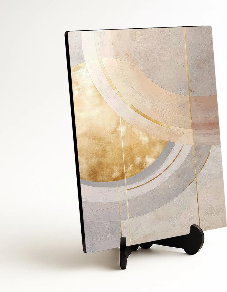 DUBLEZ | Veľký abstraktný obraz - Gold