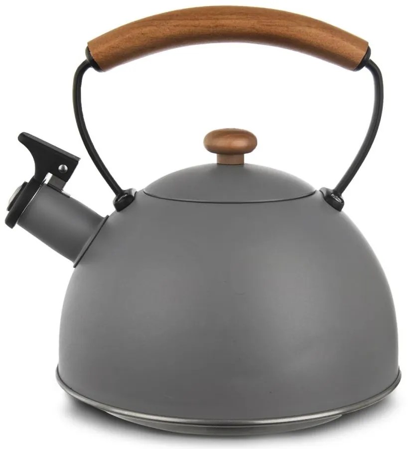 Čajník s píšťalou WOODEN 2,9 l