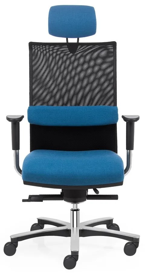 Zdravotná stolička Reflex Balance XL, modrá / čierna