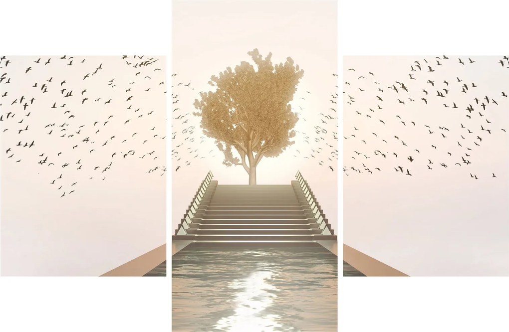 Obraz - Most do neznáma (90x60 cm)