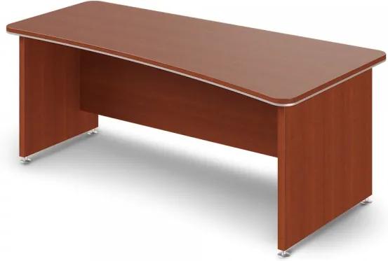 Ergonomický stôl TopOffice 200 x 100 cm, pravý višňa