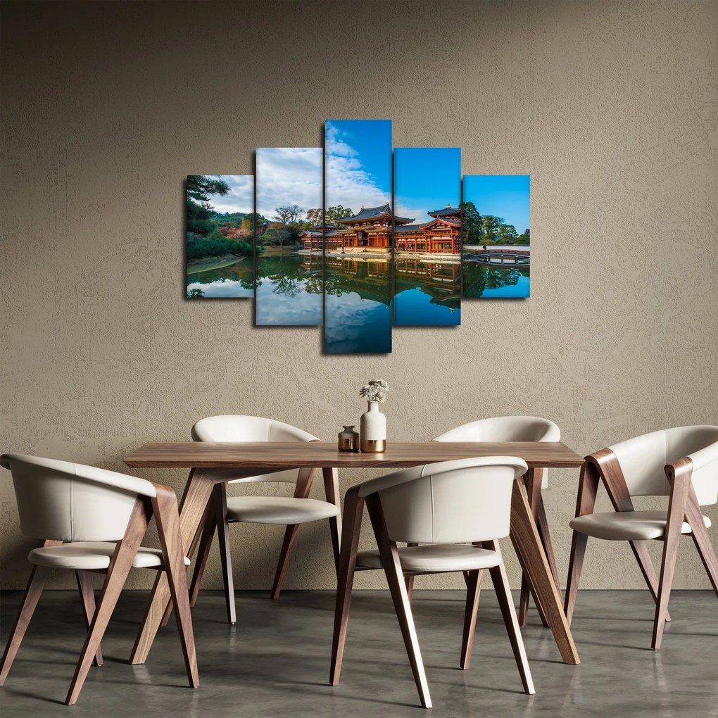 Obraz - Chrám Byodo-in, Japonsko (150x105 cm)