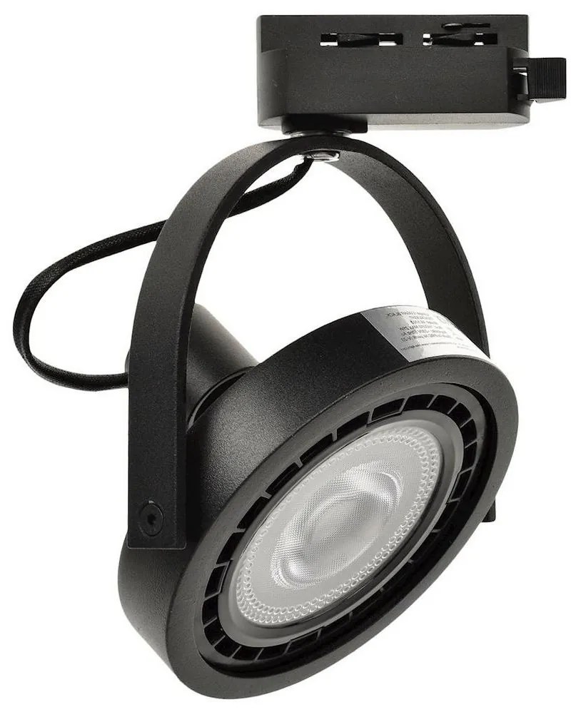 Bodové svietidlo do lištového systému LUGAR 1xAR111 - GU10/25W/230V