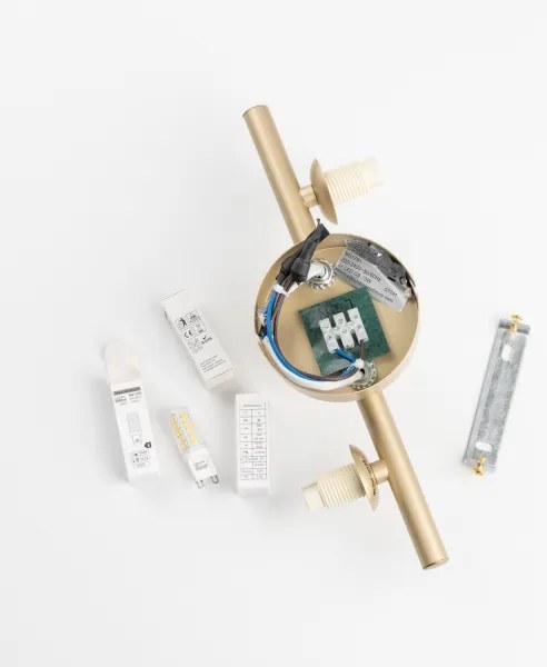 Brilagi - LED Nástenné svietidlo MILLA 3xG9/3W/230V zlatá