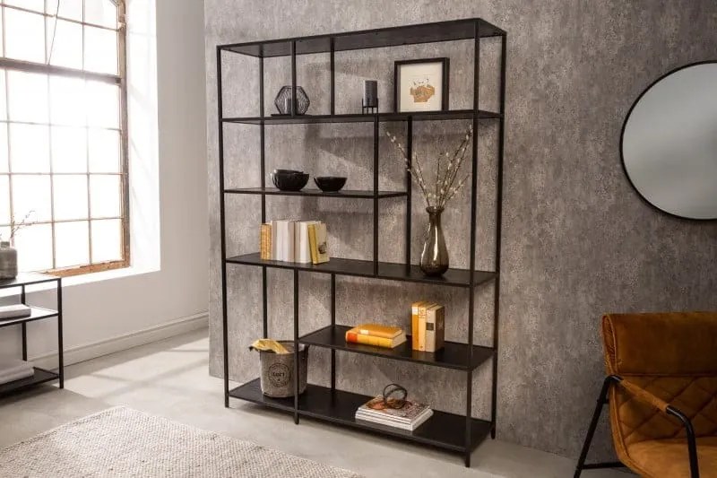 Polica Slim Line 185x135cm v mramorovom vzhľade