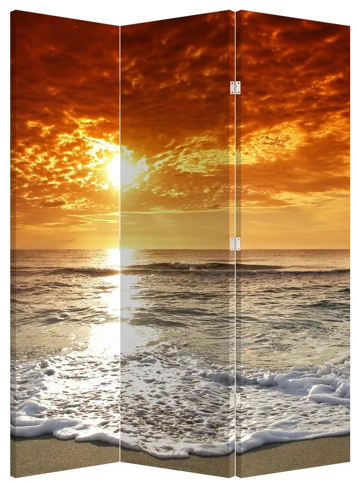 Paraván - Západ slnka na Korzike (126x170 cm)