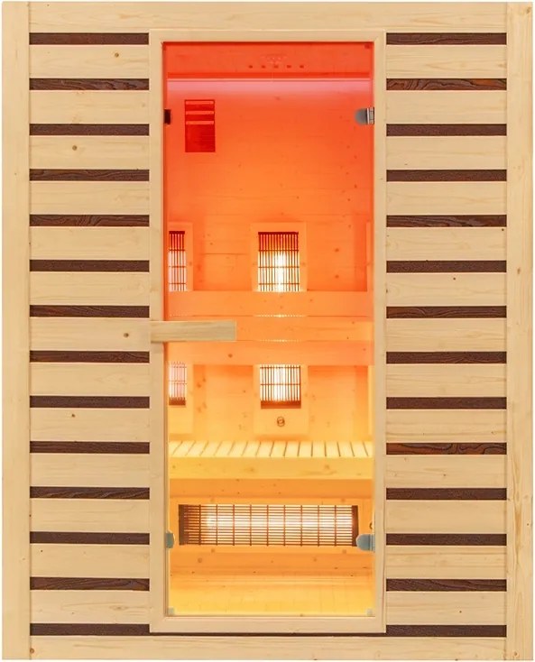 BPS-koupelny Infrasauna Relax HYD-6713 153x110, 3-4 osoby