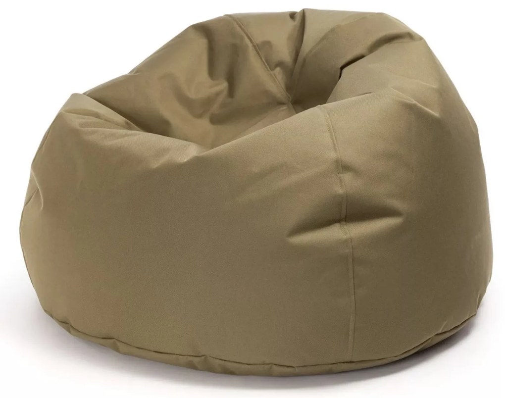 Lacný sedací vak Sakwa L – pohodlný vak pre deti aj dospelých, ľahko umývateľný polyester Farba: NC17 - béžová