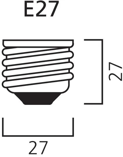 Diolamp LED Filament zrkadlová žiarovka A60 8W/230V/E27/2700K/900Lm/180°/DIM, zlatý vrchlík