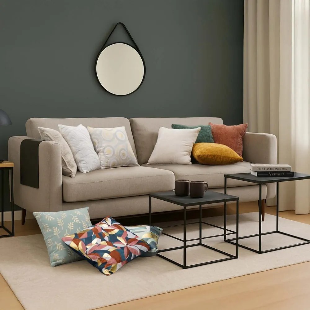 Obliečka na vankúš zo ženilky 40x40 cm Leo – douceur d'intérieur