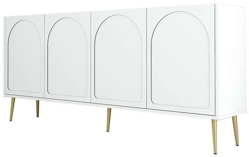 Skrinka Lyon White and Gold