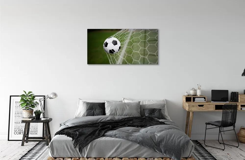 Obraz na skle Futbal 125x50 cm