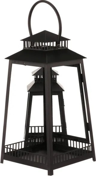 Set dvoch lampášov čierny LUC307 (2 ks)