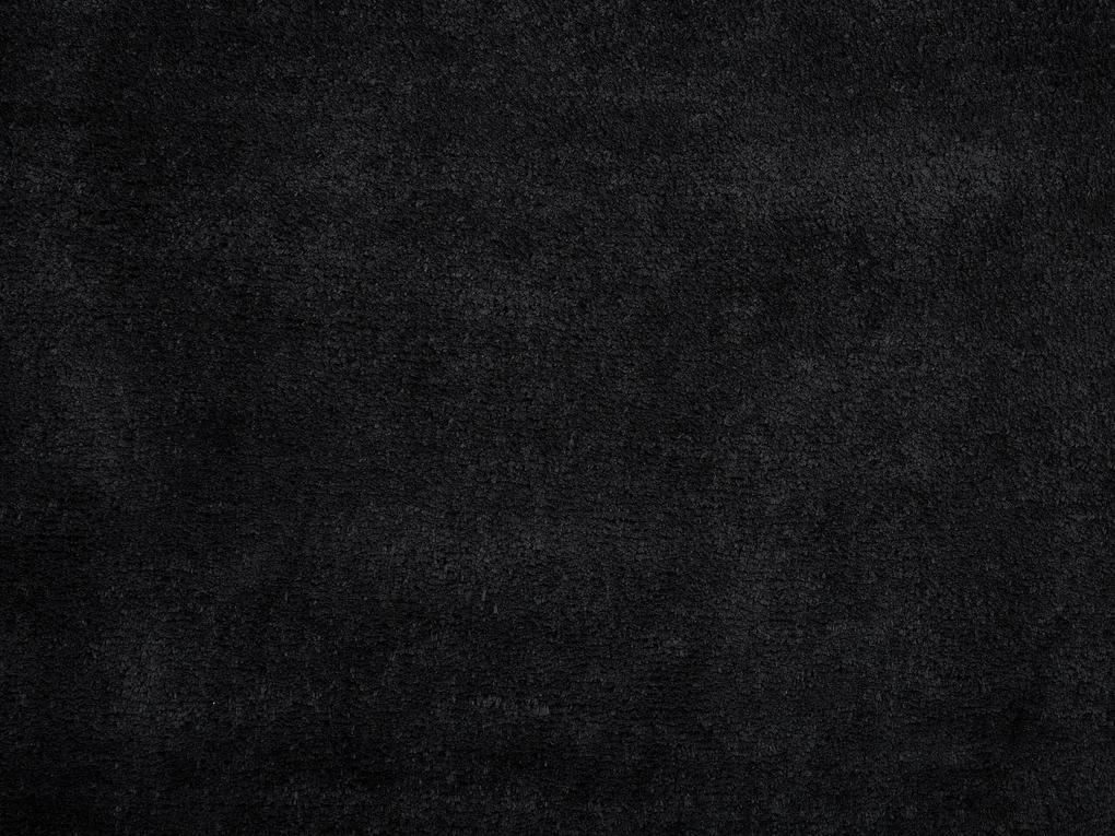 Koberec 80 x 150 cm čierny EVREN Beliani