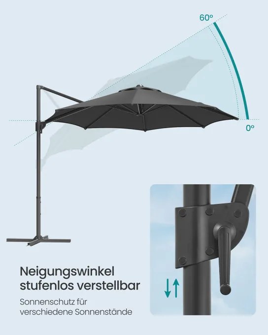 Záhradný slnečník GPU074G02