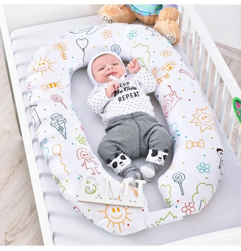 Hniezdo do postieľky Emilux EMI