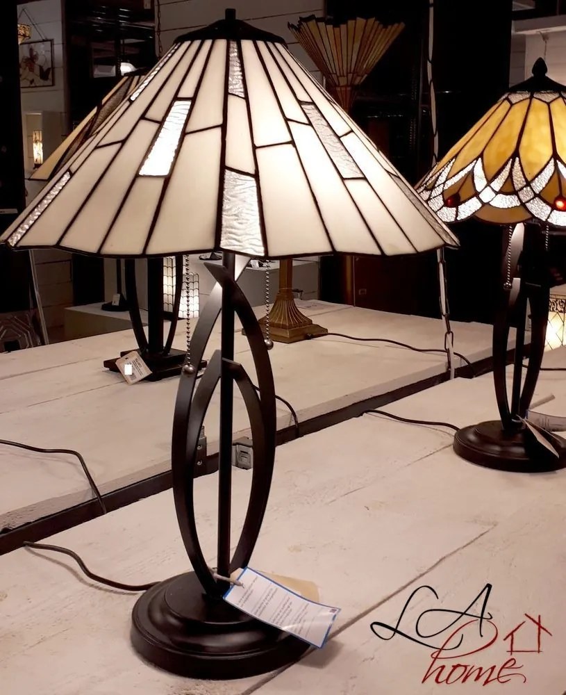 Stolná lampa Tiffany Peaceful - 40*60 cm 2x E27/60W