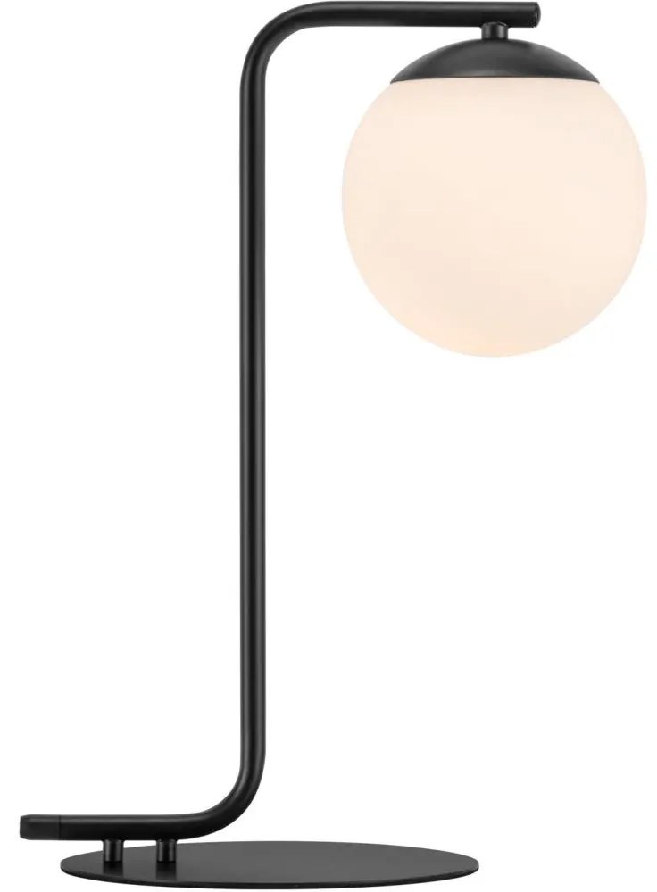 Nordlux - Stolná lampa GRANT 1xE14/40W/230V čierna NX0180