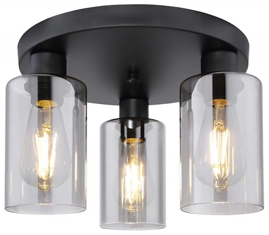 Globo 15465-3D - Stropné svietidlo HADERA 3xE27/60W/230V