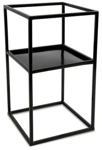 Stojan na kvety 40x24 čierna