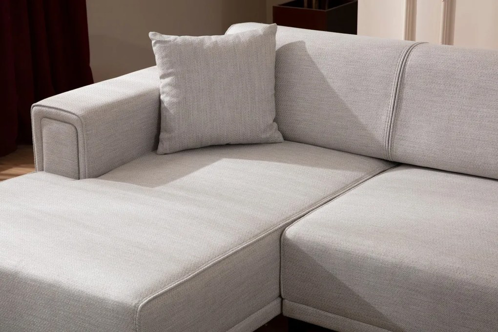 Rohová sedacia súprava Horizon 250 cm ecru ľavá