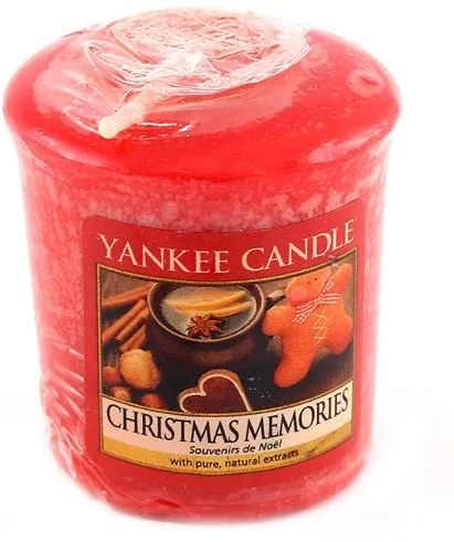 Sviečka Yankee Candle Vianočné spomienky, 49 g
