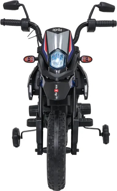 Elektrická motorka Aprilia RX modrá